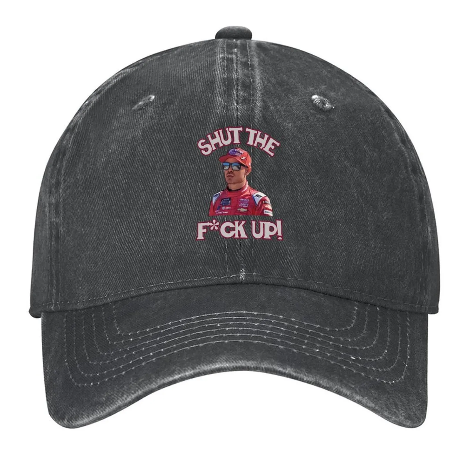 

Kyle Larson radio edit Baseball Cap Beach Bag Hat Beach Big Size Hat Beach Outing Women's Hats Men's