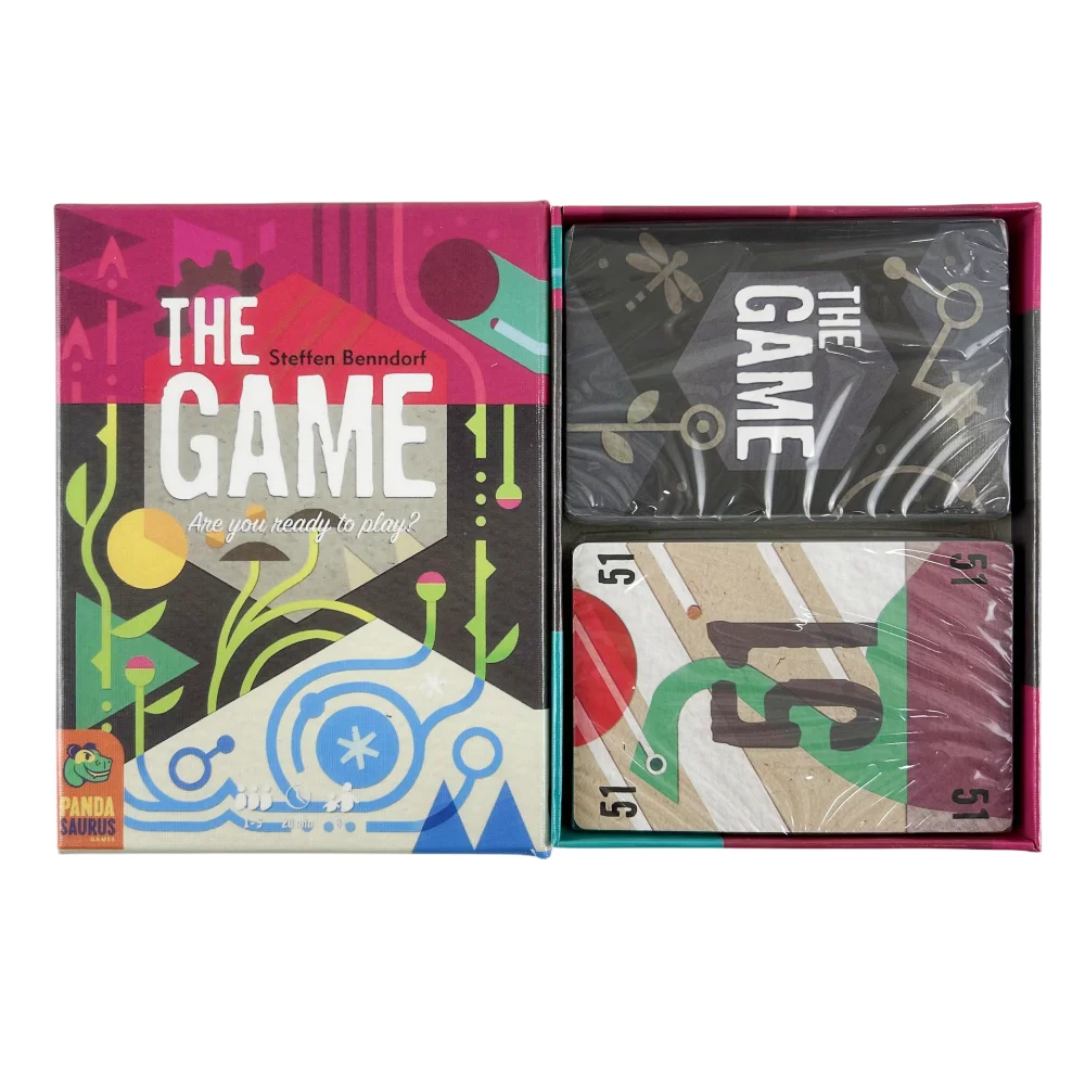 The Game Edition 1 & 2 by Steffen Benndorf A Pandasaurus 카드 게임, 협동 전략 인터랙티브 재미있는 가족 보드 덱 게임 