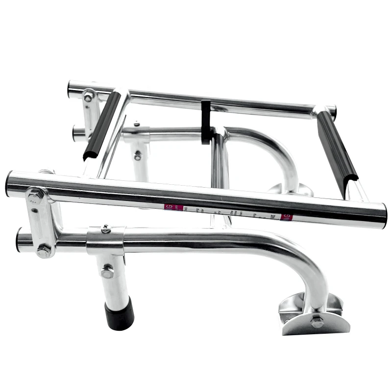 

Boarding ladder Stainless steel marine 2 + 1 ladder folding ladder launching deck foldable