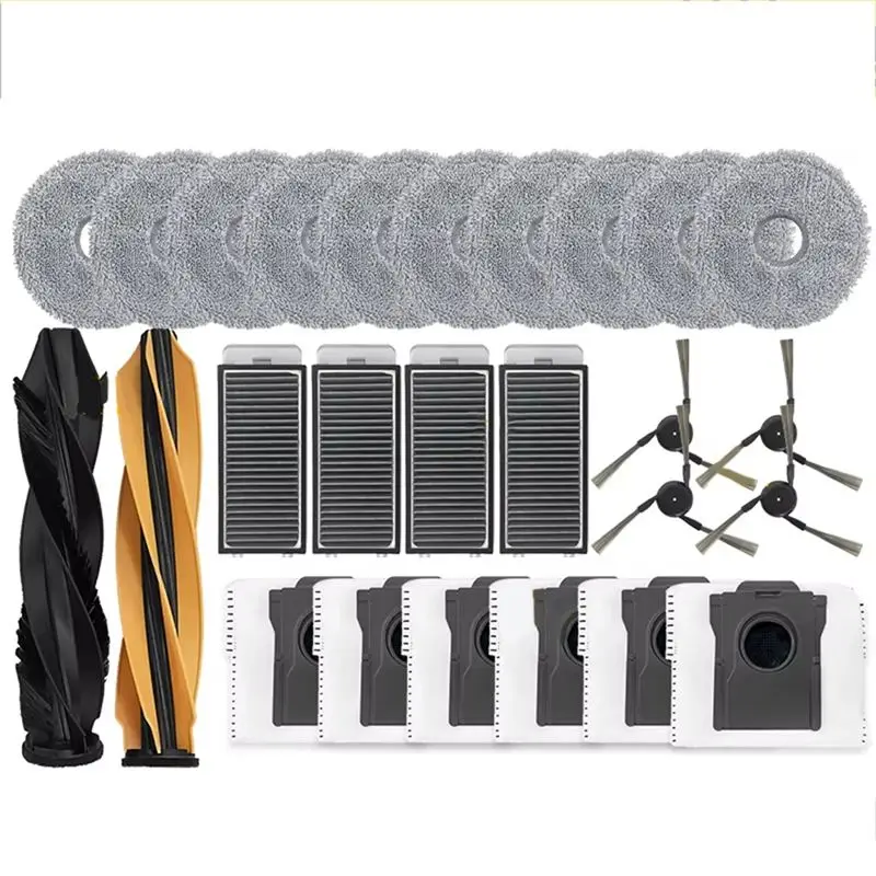 

Запасные части A84G: основная щетка, фильтр, тряпка для уборки, мешок для сбора пыли для Dreame X50 Ultra/X50 Master/L50 Pro Ultra/MOVA V50 Ultra