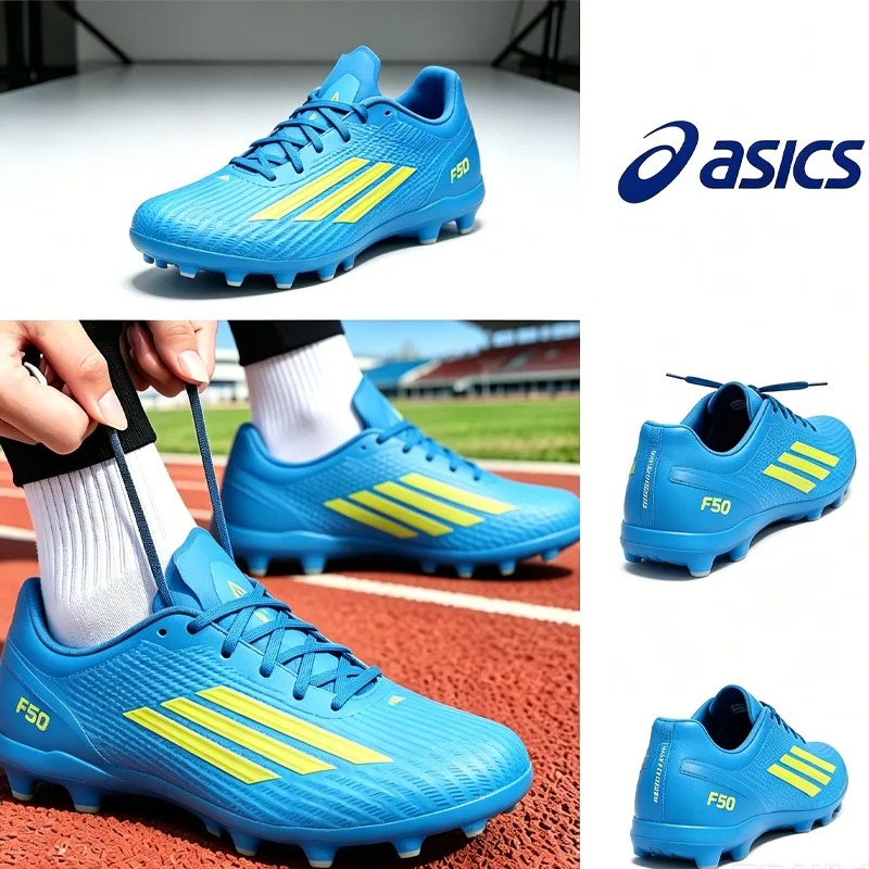 New Adidas Men's And Women's Football Shoes F50 League 2G/3G Ag Spike Training Sneakers Jq1485