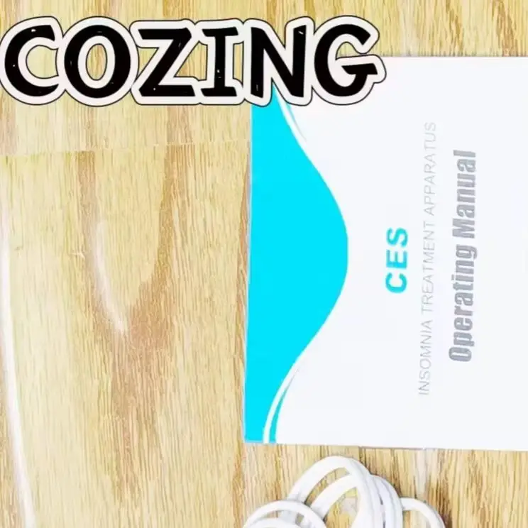 Wireless CES Therapy Device for Sleep Improvement, Anxiety Depression Relief and Head Pain Treatment