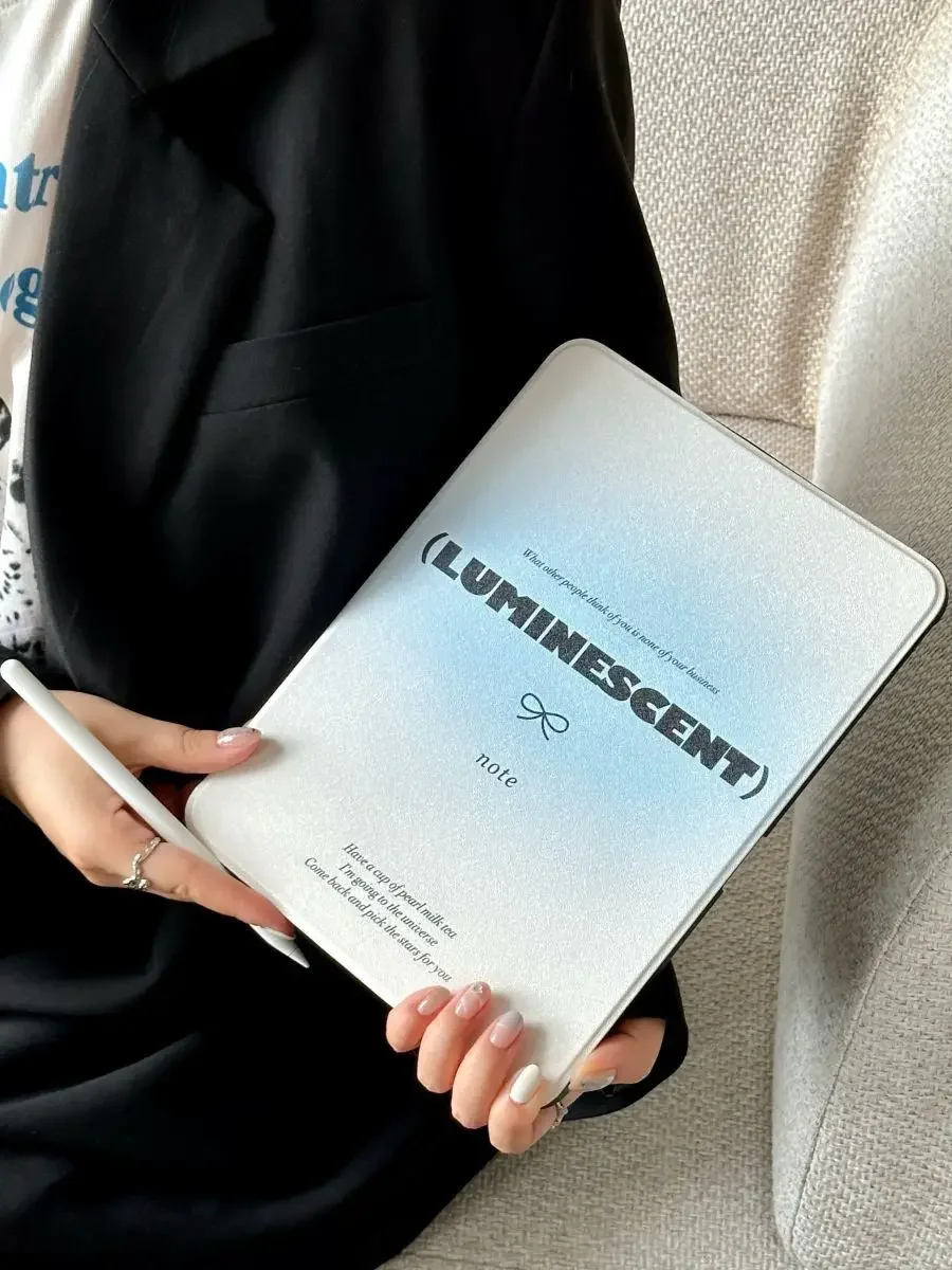 

Персонализированный чехол с английским дизайном и синим вращающимся элементом для iPad Pro Air 13 11 M5 M4 M3 M2 2 1 11th A16 12.9'' 10 9 8 Th Mini 7 6 5 4