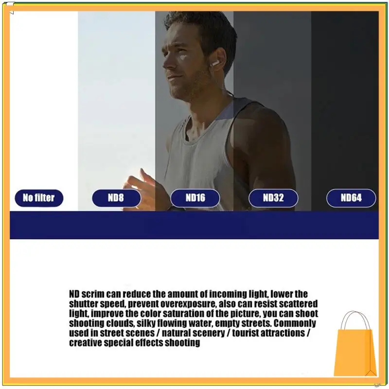 L53A-For Insta360 Go 2/3 Lens Filters STAR CPL ND4 ND8 ND16 ND32 Neutral Density Filter For Insta360 GO2 GO3 Sport Camera