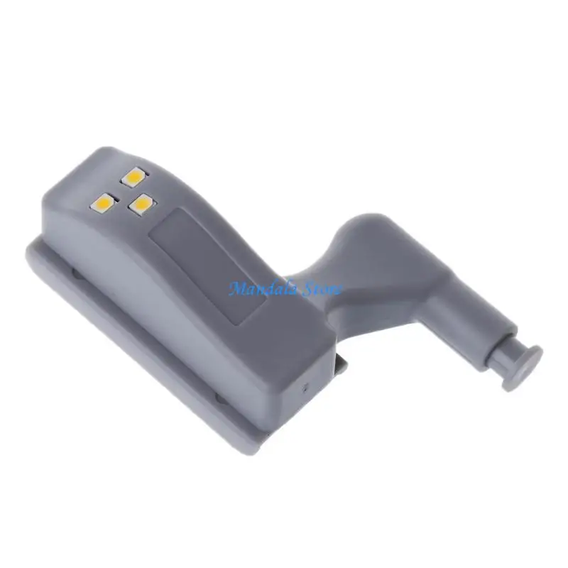 

U2JC Cabinet Cupboard Hinge LED Light for Touch Sensing Closet Night Lights
