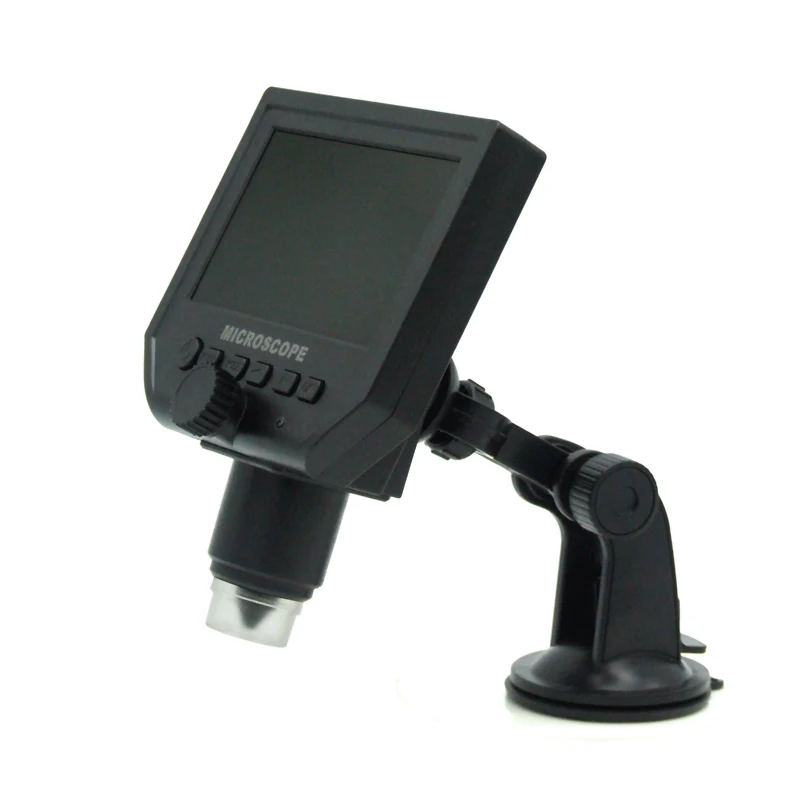Microscópio Eletrônico Digital Portátil de 1600x com Tela Oled hd de 43 para Reparo de Placa-mãe de pc de Telefone