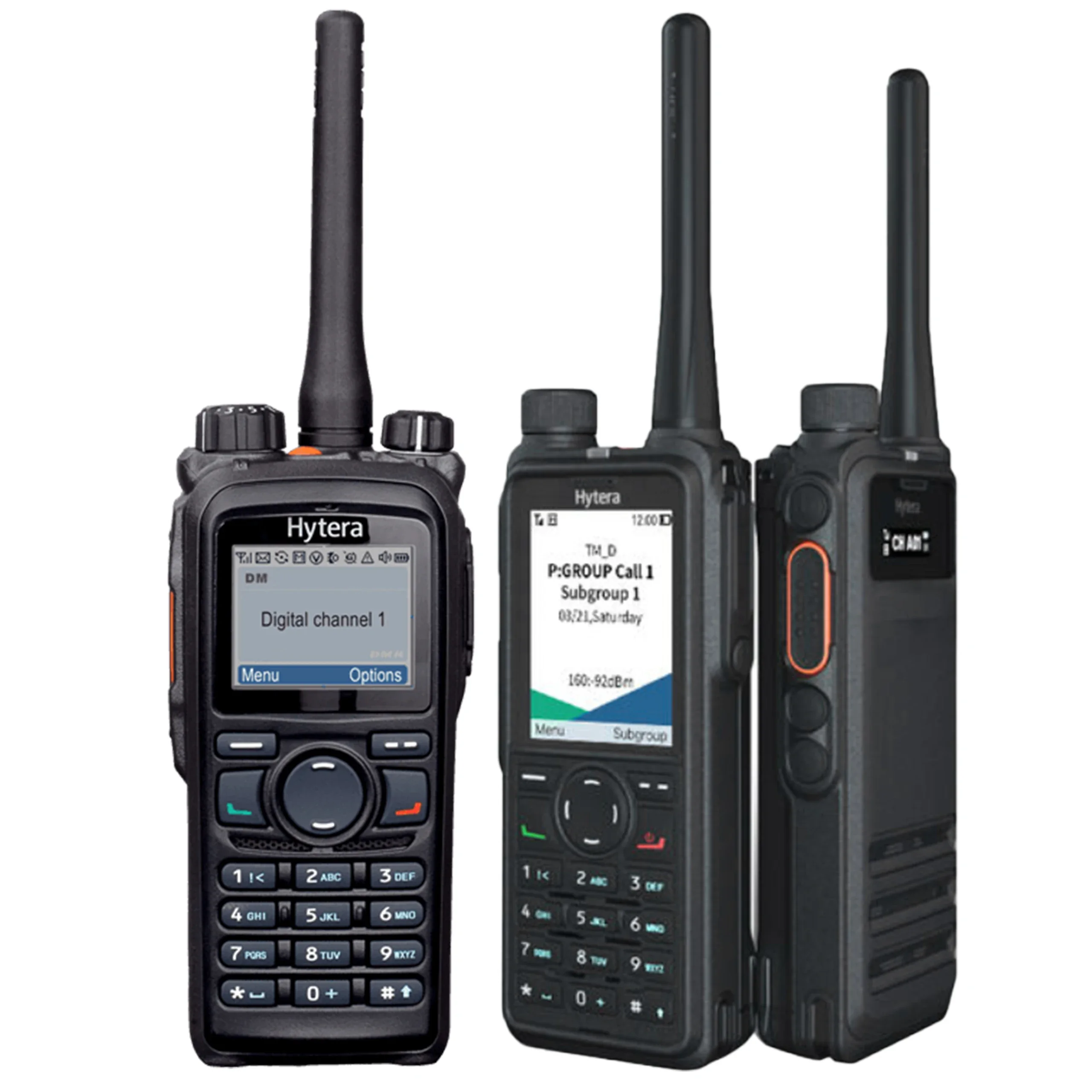 Telsiz Hytera PD785 HP785 HP780 Pd785g Series GPS DMR Business Advanced Professional Analog Digital Two Way Radio Walkie Talkie - Image 4