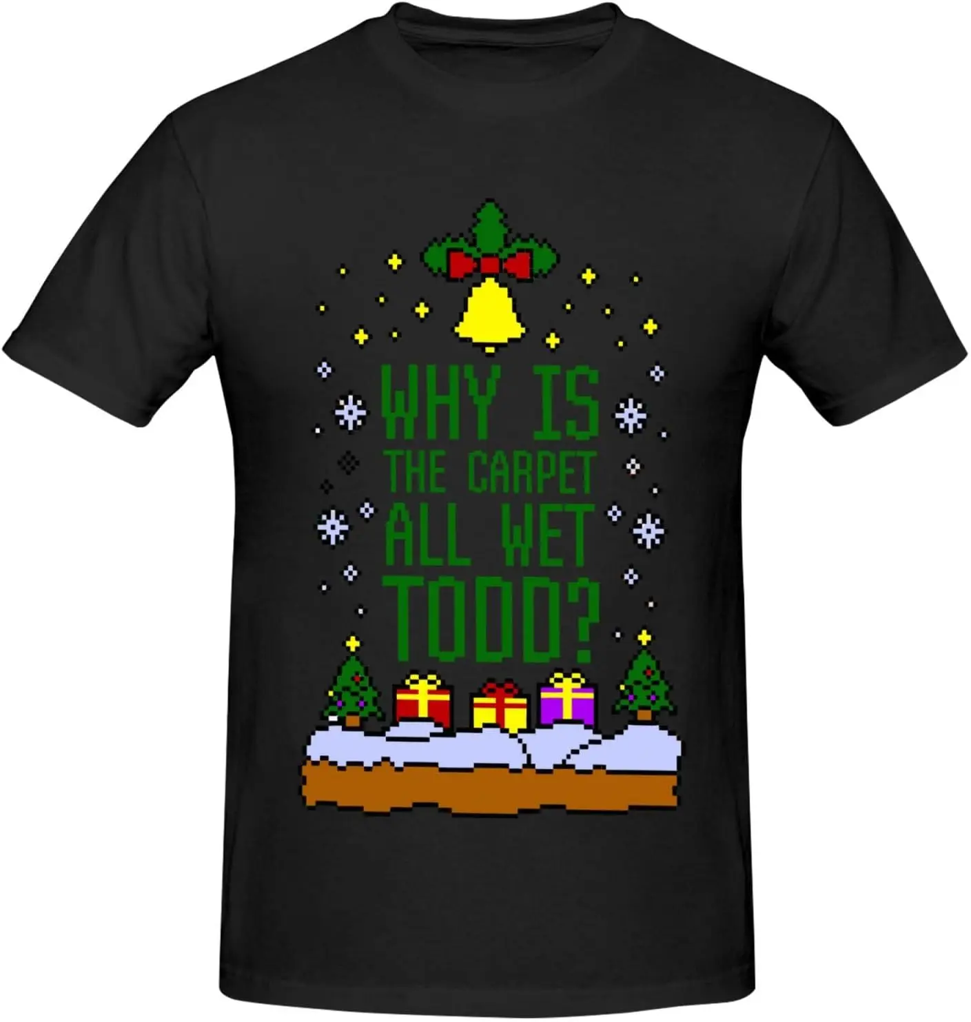 Couples Ugly Christmas Shirts Matching Unisex Christmas Vacation T-Shirt