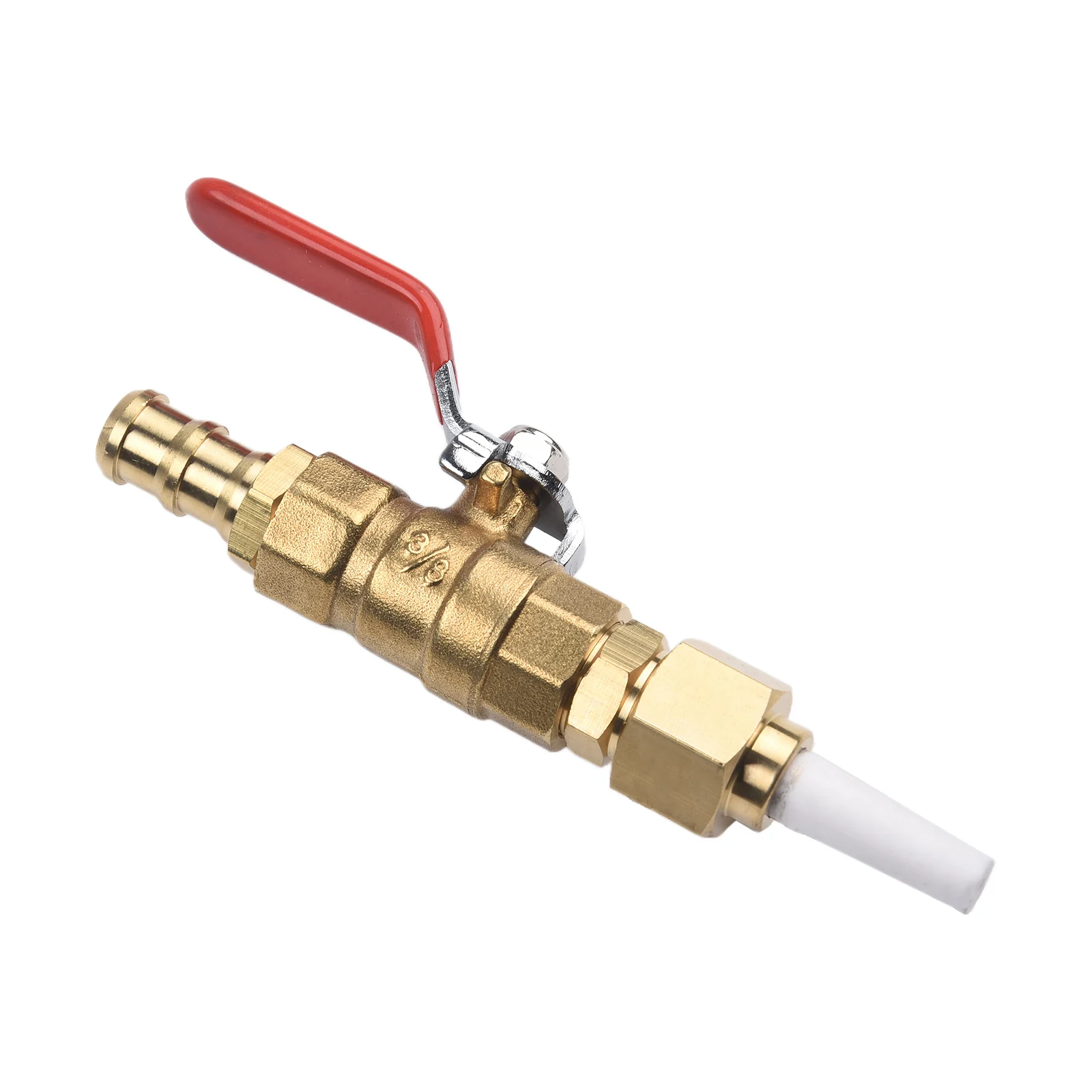 Brass Ball Valve Sandblasting Nozzle Assembly With Alumina Ceramic Tip For Rust Removal And For Surface Treatment Industrial