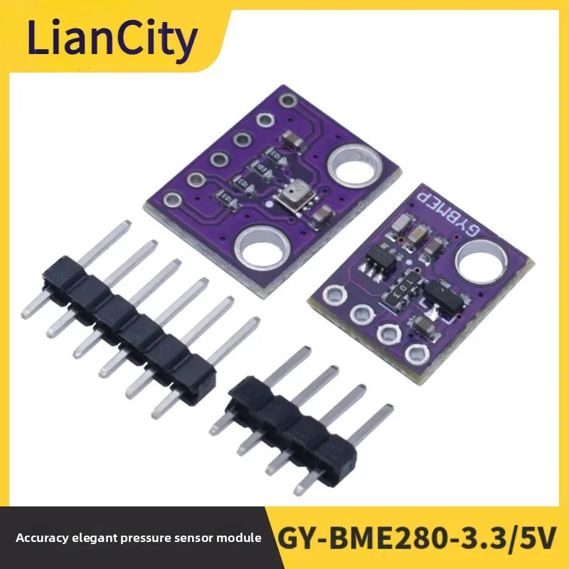 GY-BME280-3.3V 5V 精密気圧センサーモジュール高度計