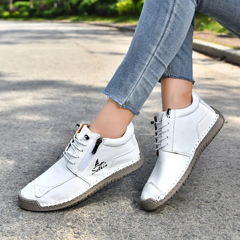 Herren-Freizeitschuhe, hohe Sneakers, Herren-Outdoor-Stiefeletten, atmungsaktiv, bequem, weiche Sohle, luxuriöse, modische Herrenschuhe – Detail 8