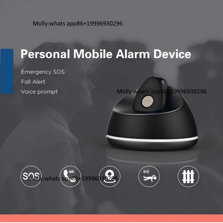 4G EV-07B for Kids/Elderly/Patient/Lone Worker Personal Smart Locator SOS Emergency Button with GPS Tracker for Old People