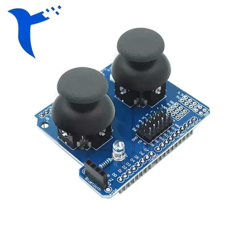 Electronic building blocks, two-way PS2 game JoyStick keypad module compatible with UNO R3