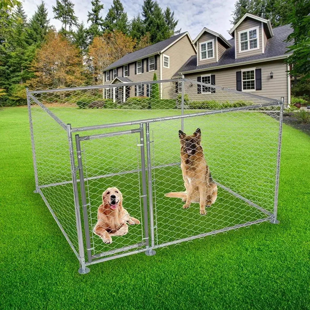 exquisite craftsmanship Puppy Playpen Wire Animal Metal Large Outdoor Dog Kennel Big DIY Box House Cage