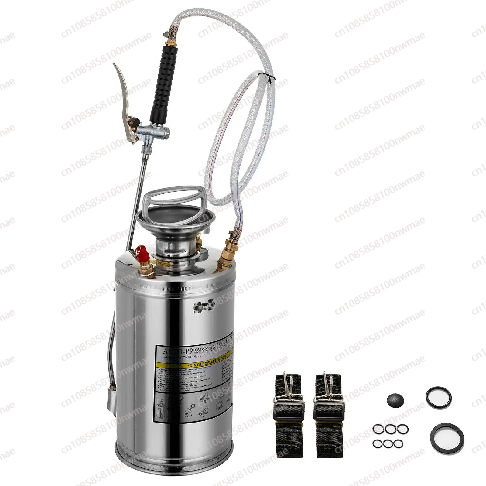 8L-12L Stainless Steel Industrial Hand-Pumped Sprayer