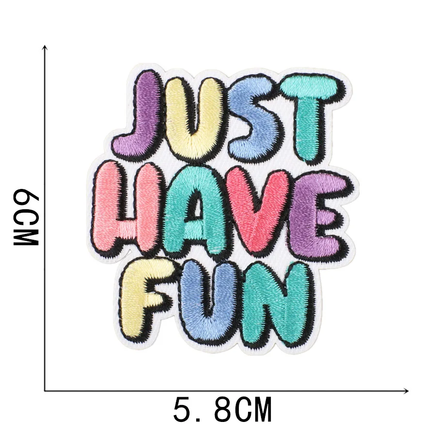 Cartoon Summer sea wave Embroidered Patches For Clothing Thermoadhesive Cute Patches Iron on Patches DIY Jackets Sew Stickers