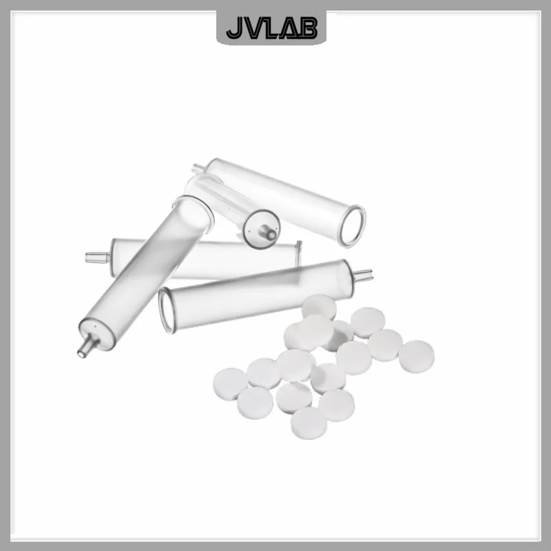 SPE Cartridges Empty Column Incl Glass Empty Tubes 6 mL & PE Frits for Solid-Phase Extraction Column Lab HPLC Experiment Supplie