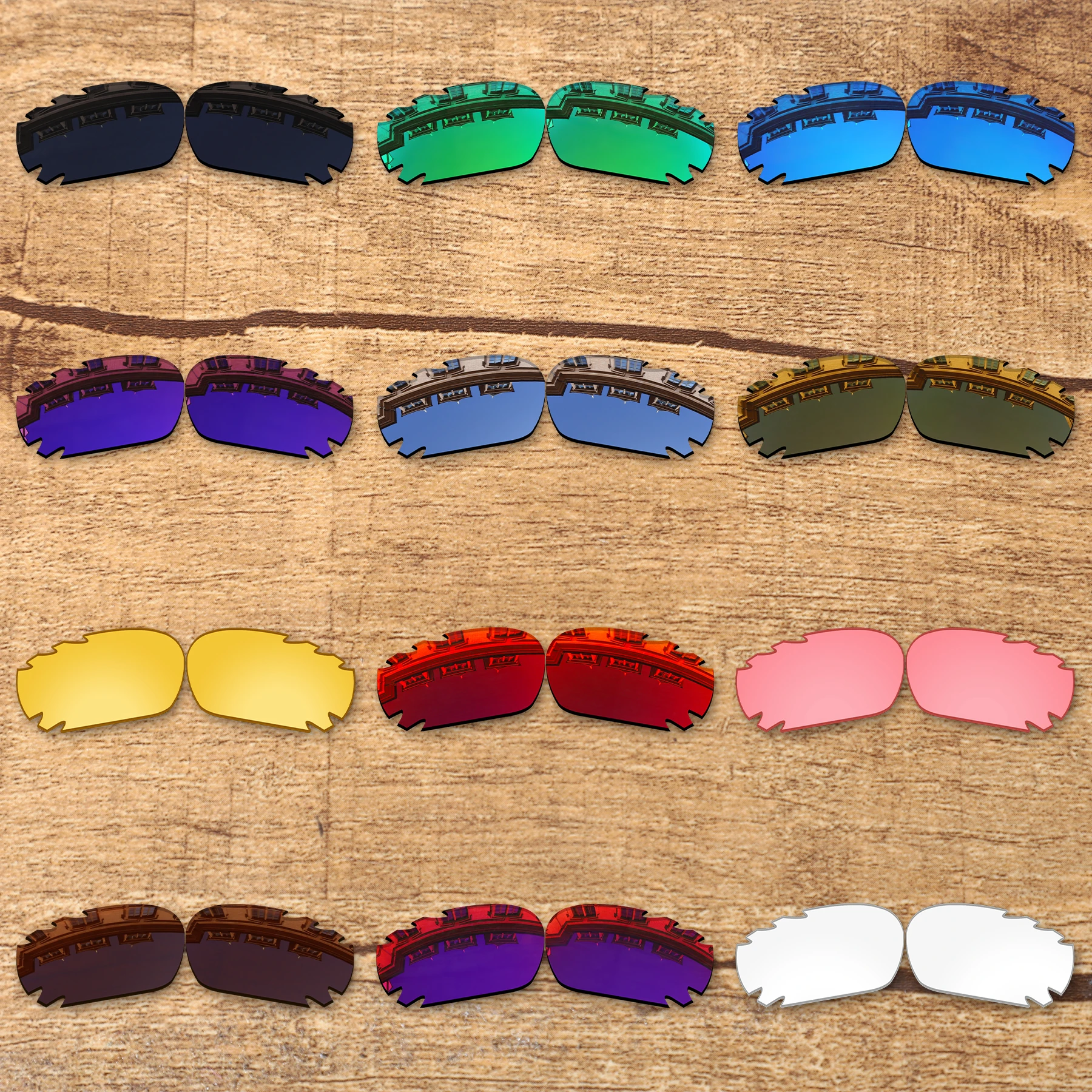 

Vonxyz 20+ Color Choices Polarized Replacement Lenses for-Oakley Jawbone Vented Frame