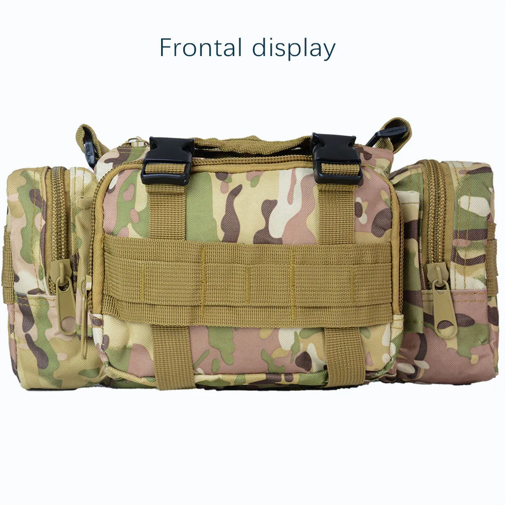 Sports outdoor Camo riding photography Tactical Magic 3P Attack Fanny pack Multi-function outdoor shoulder bag