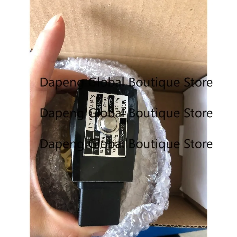 ZW-20J 24V DC Two Way Solenoid Valve G3/4 Thread Liquid Pipeline On Off Control Valve 2V025-06