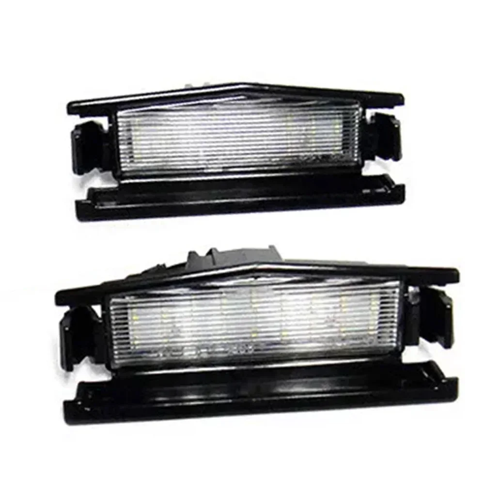 Above The License Plate LED License Plate Light LED Number Plate Lamp ABS Material Anti-corrosion Quick Installation