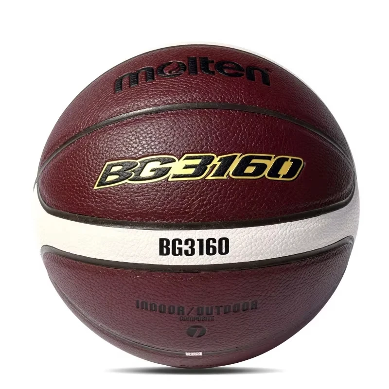 Bolas de basquete fundidas tamanho 7 BG3160 bolas de treinamento de jogo interno e externo para jovens mulheres homens basquete padrão