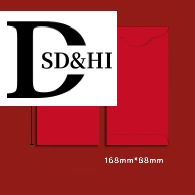 

6 шт./упак. 2026 год лошади китайский Новый год счастливые конверты для денег, красный мультяшный пакет для весеннего фестиваля