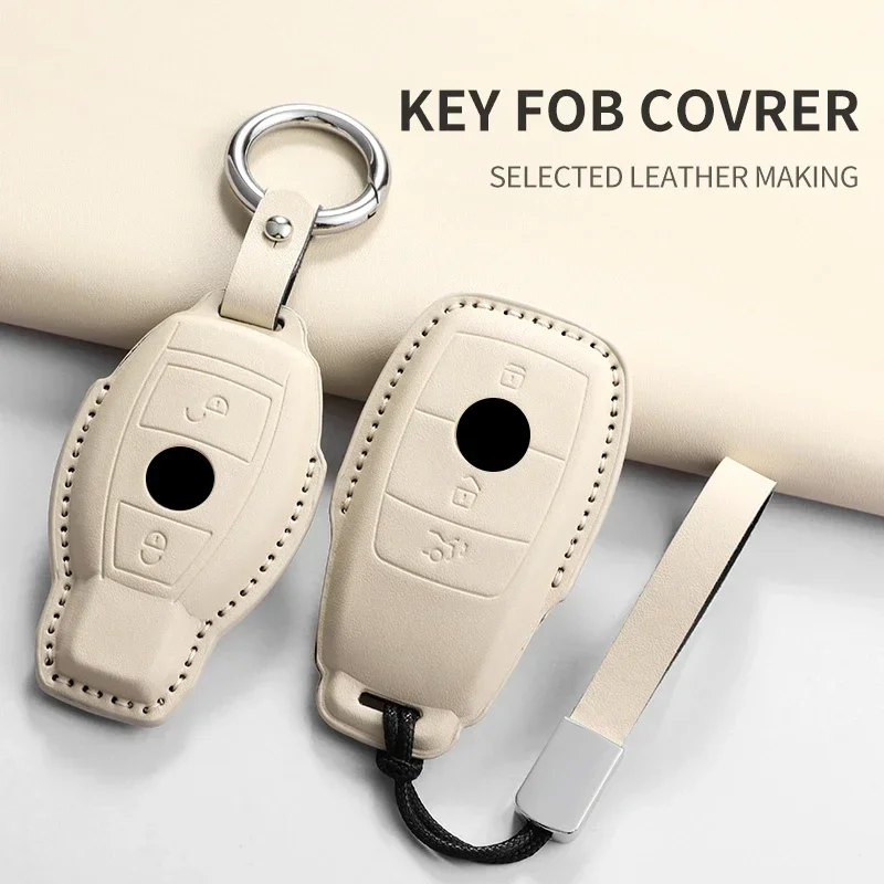 Capa para Chave de Carro Mercedes Benz Classes A B C E G S GLS GLA GLK E200 E400 E63 S350 C260 C300 S400 S500 W204 W212 W176 Kering