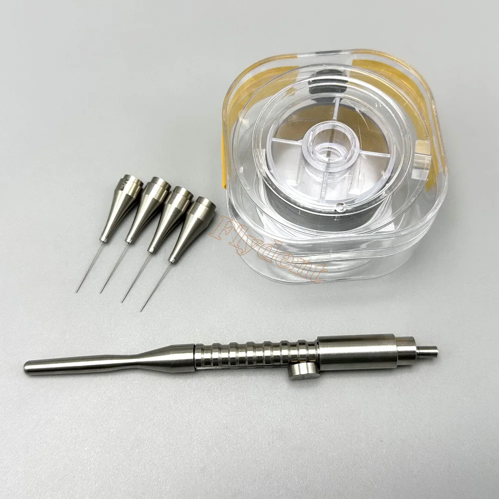 Dental Broken Root Canal File Remover Set - Endo Extractor Holder Restoration Tool Broken File Removal Pen