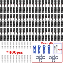 10/20/40/100/200PCS PV Plug DC 1000V 30A Connector Kit For Photovoltaic PV/MC Cables 2.5/4/6mm ² Plug For Solar Panel Components