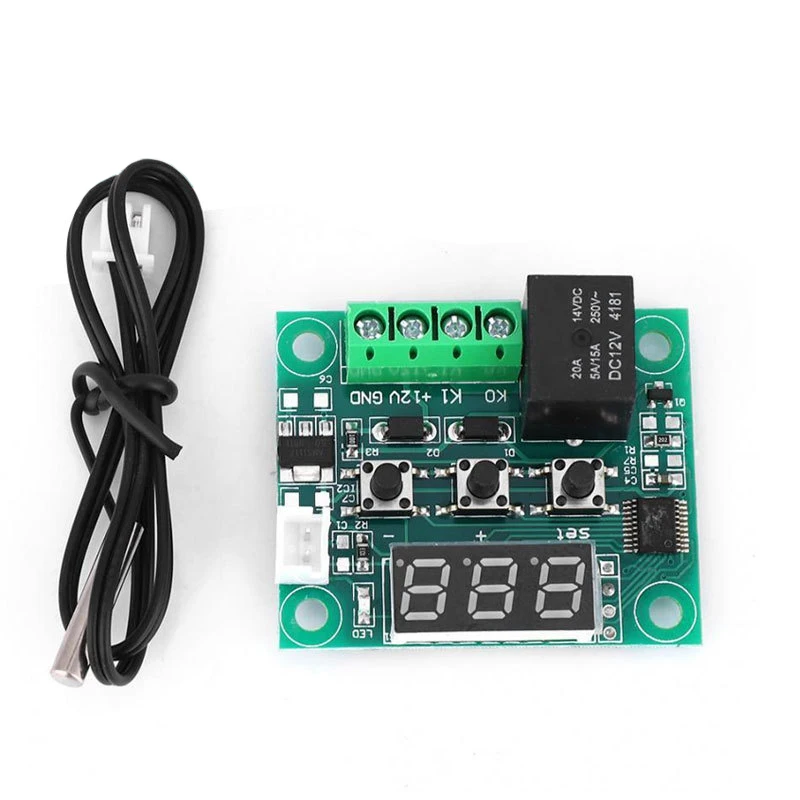 

1~50Pcs XH-W1209 Digital Display Temperature Controller High Precision Micro Temperature Control Switch Board DC12V