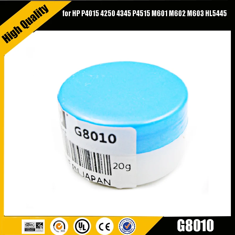 

Einkshop G8010 G-8010 Fuser Grease Fuser Oil Silicone Grease 20g for HP P4015 4250 4345 P4515 M601 M602 M603 HL5445