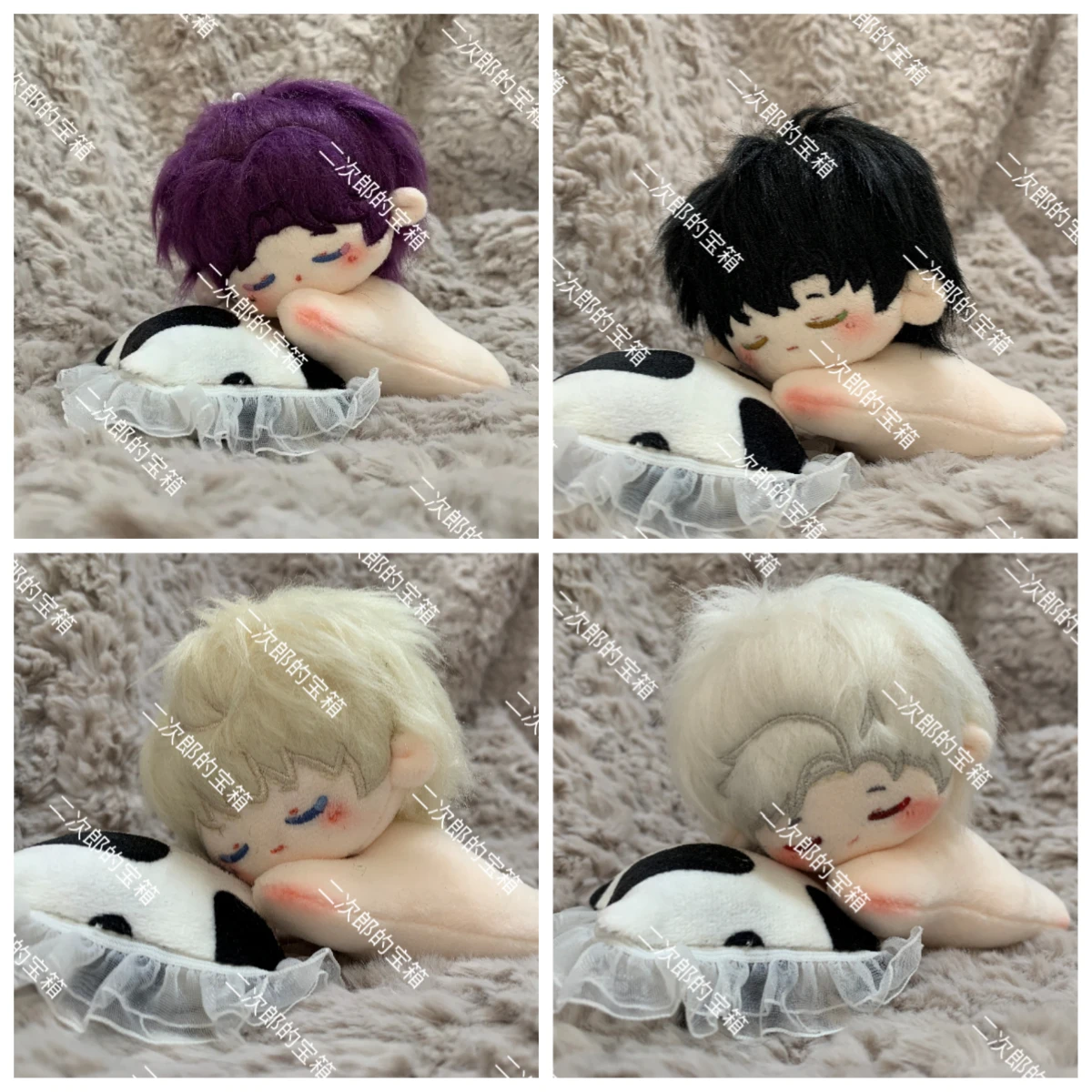 

10CM Love and Deepspace Rafayel Zayne Sylus Xavier Cotton Doll Plush Cute Cartoon Figures Stuffed Toys Student Birthday Gift