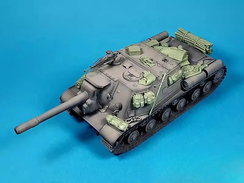 高品質 1:35 キャストレジンモデル戦車 ISU-152 アクセサリーパイルキット 未塗装