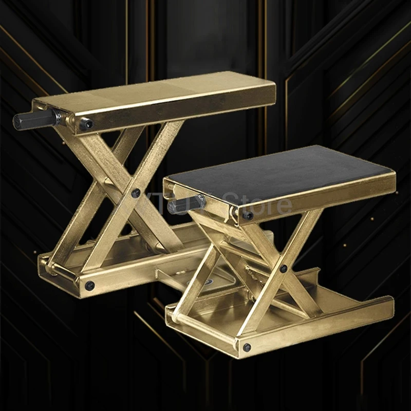 

Heavy Duty 1000KG Motorcycle Kickstand Hydraulic Free Repair Accessories With Imported Axle Portable Motorcycle Lift Stand Jack