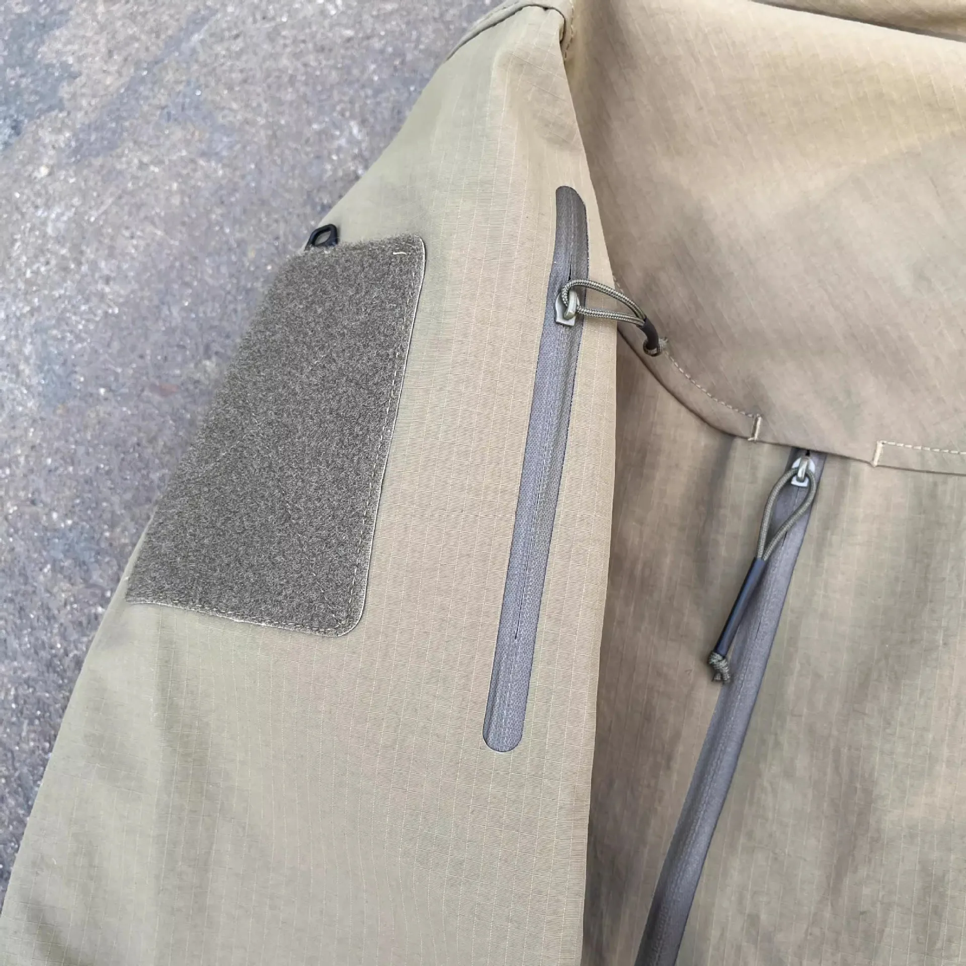 سترة ARC خارجية بغطاء للرأس بسحاب ثلاثي مقاوم للأسفل، سترة رياضية للتزلج، الصيد، السفر والتخييم، سترة الرجل القوية #2