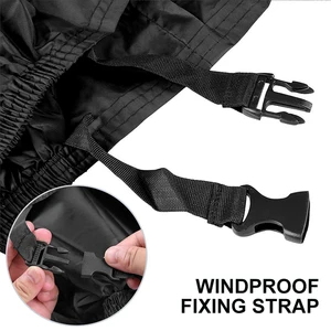 Capa para motocicleta, à prova d'água, poeira, proteção uv, scooter, ar livre, capa de chuva para honda crf cb cr xr crm cbr 125 250 12 principais vendas capa de chuva honda - №4