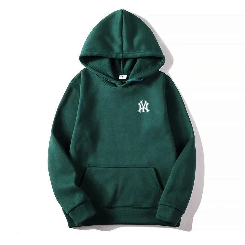 2024 Men's and Women's Hooded Sweatshirt Street Costume Running Sweatshirt Long sleeved loose breathable printed sports hoodie