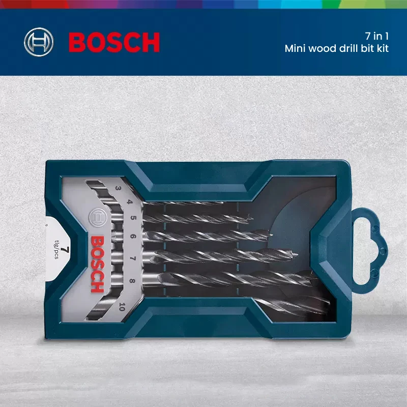 Imagem -02 - Bosch-mini Woodwork Drill Bit Grupo em Acessório Profissional Adequado para Madeira Macia 310 mm Pcs