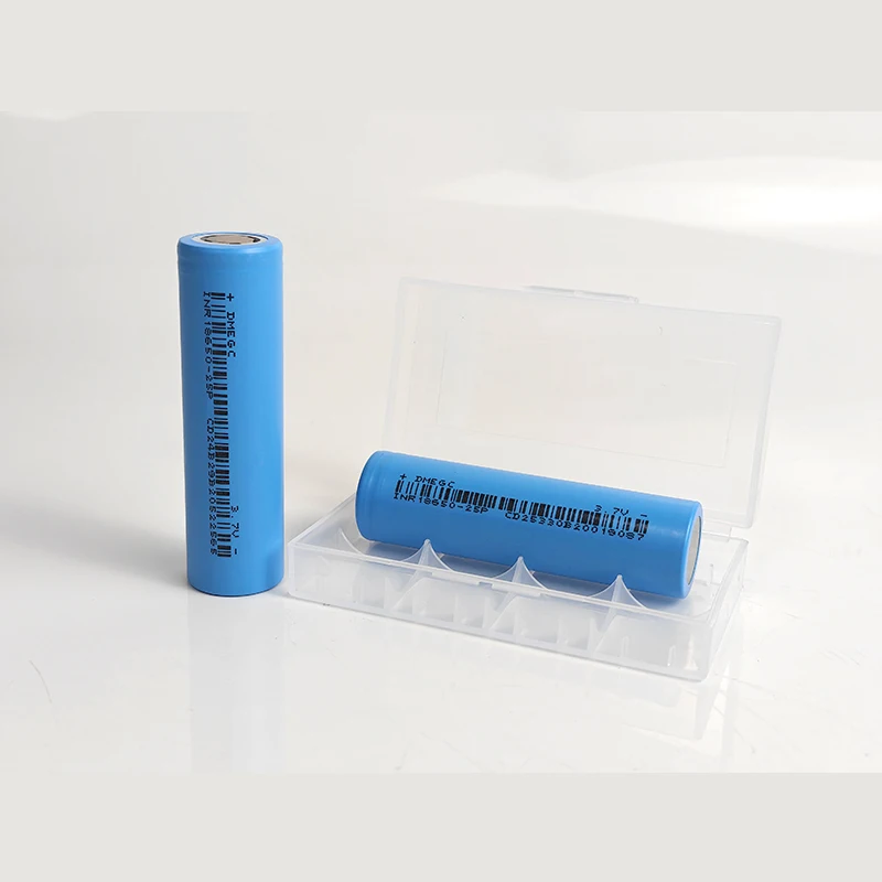 الأصلي DMEGC 25P 18650 بطارية 2500mah 15C التفريغ 3.7 فولت الصف أ ليثيوم أيون INR18650 خلية بطاريات ليثيوم سريعة قابلة للشحن #5