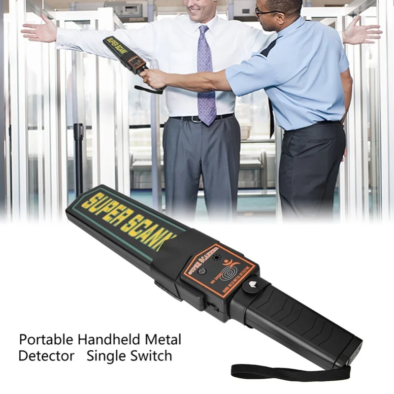 Portable Handheld Metal Detector Wall Scanner Finder PATX/MD3003B1 Standard Single Switch
