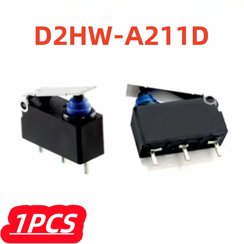 1Pcs/lot 100% New D2HW-A211D Sealed Waterproof Dust Button Travel Limit Micro Switch D2HW Car Door Lock G303 3 feet With handle