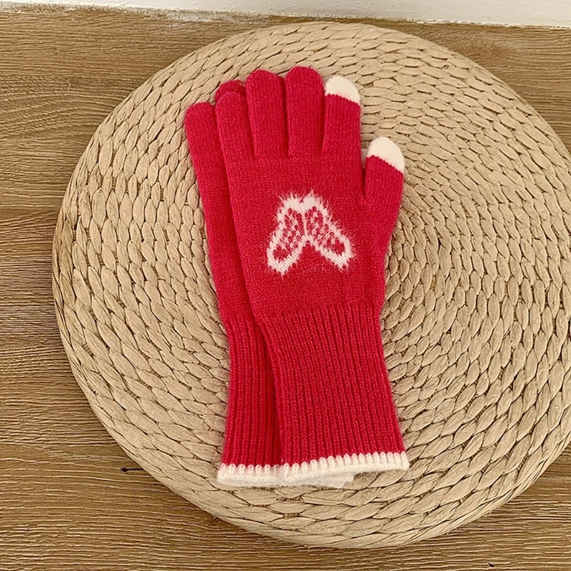 Paquete 2 guantes invierno con pantallas táctiles, manoplas amigables, durabilidad, guantes cómodos, accesorios esquí