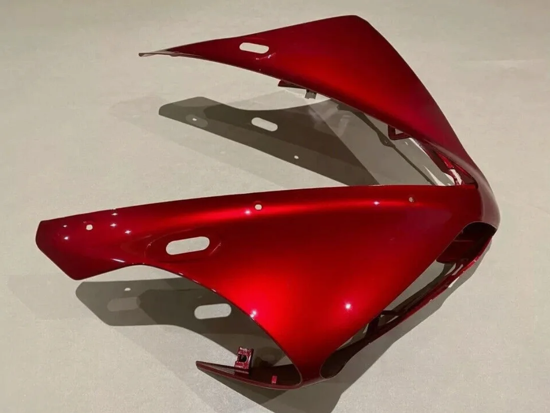 Red Front Upper Fairing Headlight Cowl Nose For Yamaha YZF R1 2004 2005 2006