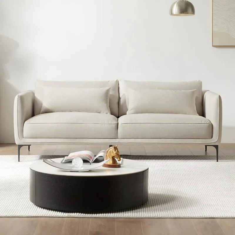 Modern Modular 3-Seater Sofa Set Upholstered Furniture for Living Room Villa Apartment Home Office & Hospital Use