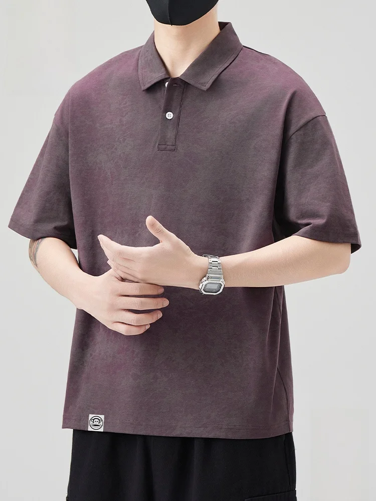 

Свободная футболка с коротким рукавом, повседневная летняя модная футболка с принтом обезьяны для мужчин, смесь хлопка и полиэстера