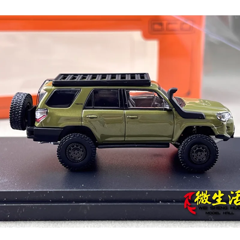 GCD 1/64 Toyota 4Runner TRD Proโลหะผสมของเล่นมอเตอร์Diecastโลหะรุ่นของขวัญ