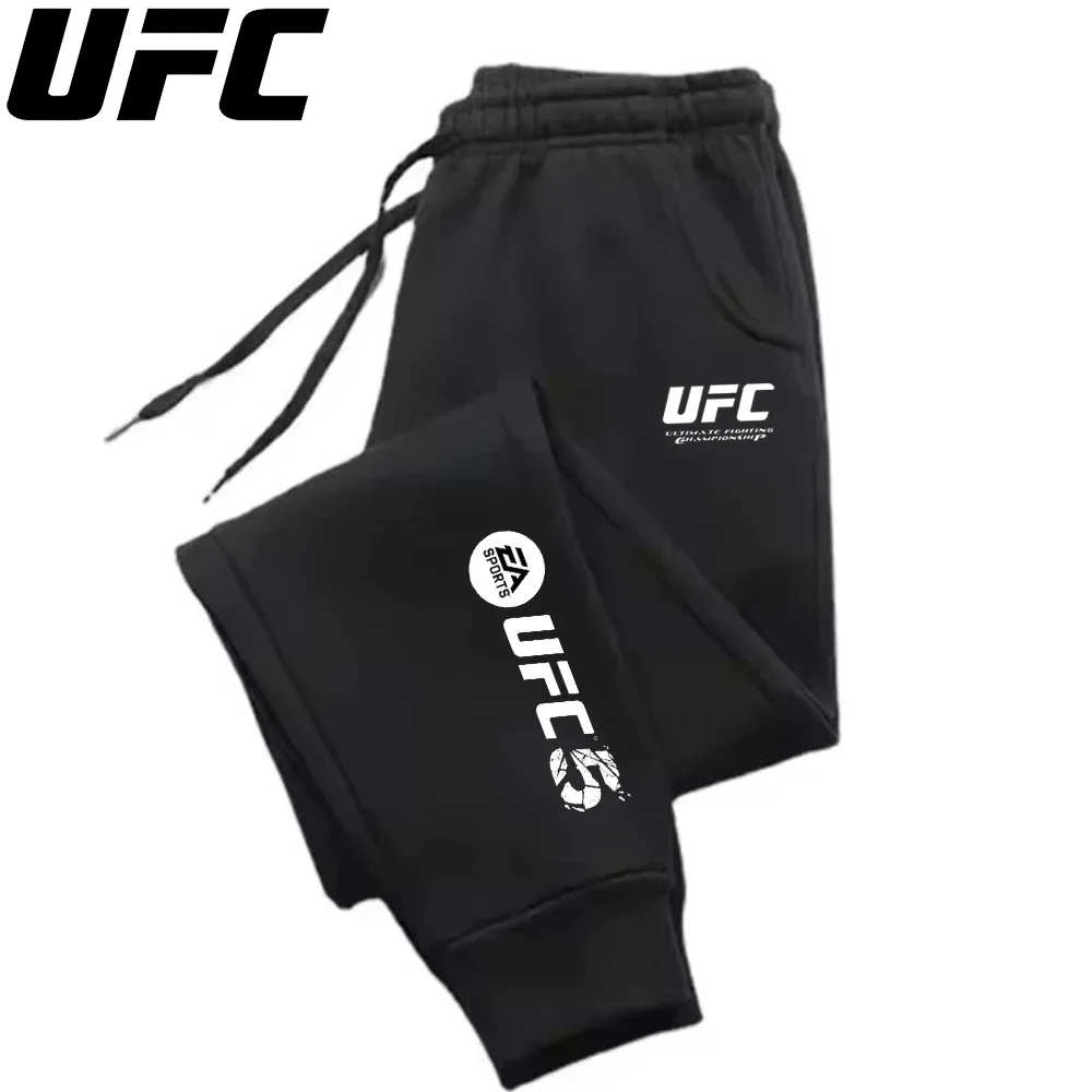 UFC رجل سراويل تقليدية الخريف الشتاء Sweatpants رياضة السراويل موضة بلون تجريب السراويل الطويلة الرجال تشغيل عداء ببطء الرياضة