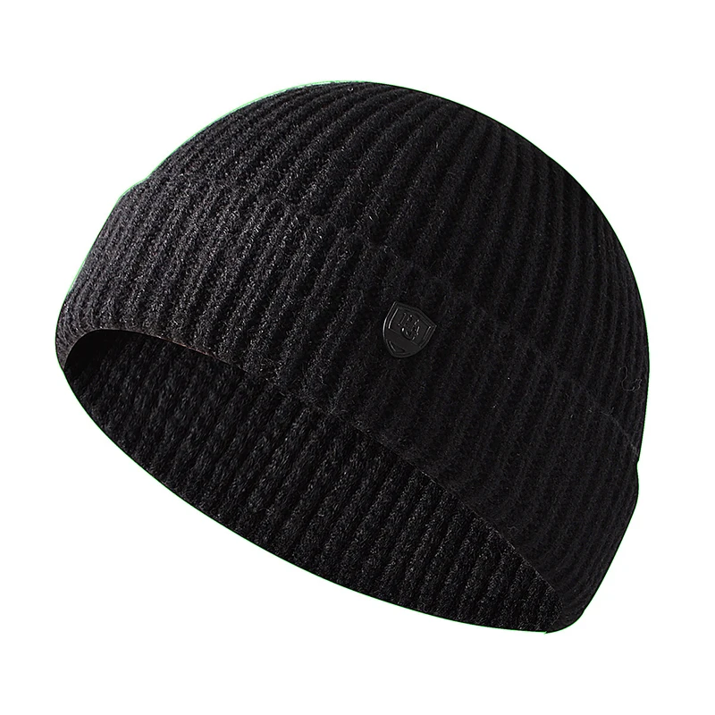 Autumn Winter Warm Knitted Hat For Men Women Skullies Beanies Male Outdoor Windproof Hedging Caps Thick Hiking Cycling Beanies