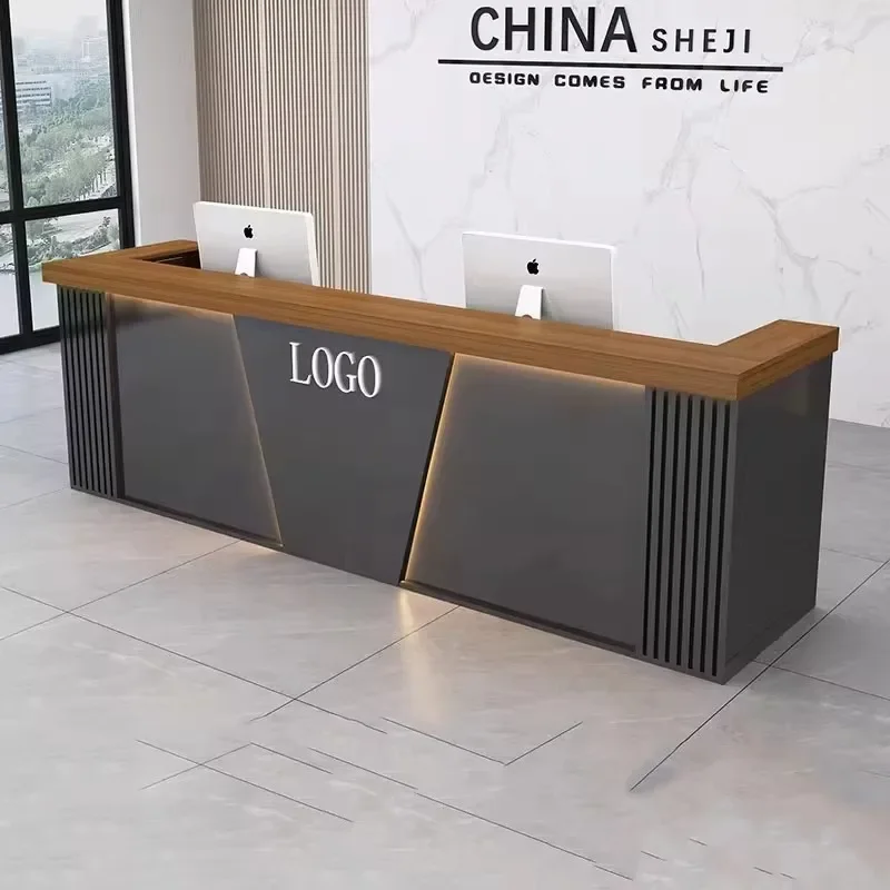

Salon Accessories Reception Desks Luxury Decorations Modern Reception Desk Beauty Escritorio De Recepcion Commercial Furniture
